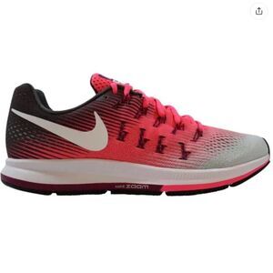 Nike Zoom Pegasus 33 831356-603 Racer Pink White Midnight Fog Womens 7 US 38